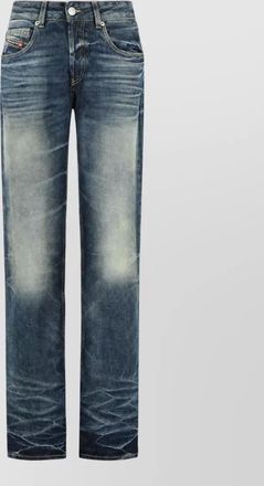 Diesel denim straight-leg jeans