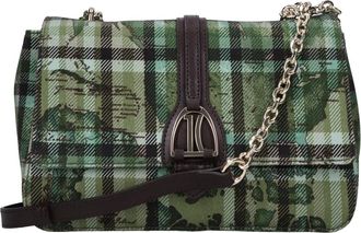 Alviero Martini 1A Classe Stof en lederen tas - Dames - Schoudertassen - Veelkleurig - ONE Size - Leer - Tassen