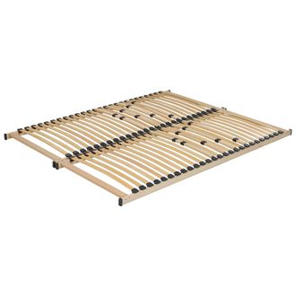 Beliani Beliani - Somier De L&aacute;minas Para Cama De 160 X 200 Cm Listones De Madera Vouziers
