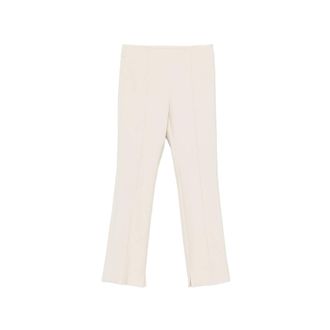 PESERICO Seam-detail Slit-hem Trousers