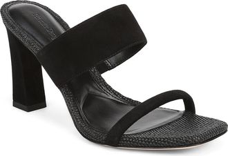 Favorite Daughter Gabi Block Heel Sandal in Black at Nordstrom, Size 6.5