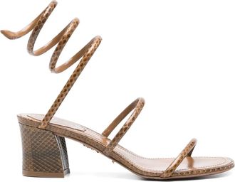 Rene Caovilla Sandali Cleo 55mm - Marrone