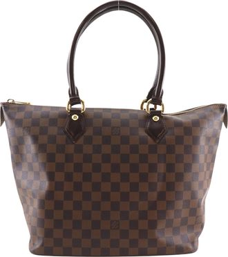Louis Vuitton Black Galle Damier Canvas Tote Bag (Pre-Owned)