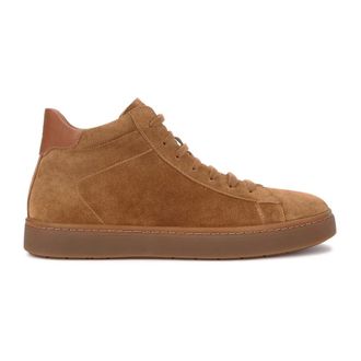 Kazar Schoenen, Heren, Bruin, 42 EU, Su&egrave;de, Kazar Bruine su&egrave;de sneakers met hoge schacht
