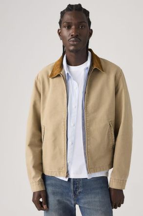 Levi's Mechanics Full Zip Jacket - Hombre - 2XL - Crema / Tigers Eye