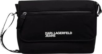 Karl Lagerfeld Weekend Bags - Heren - Schoudertassen - Zwart - ONE Size - Tassen