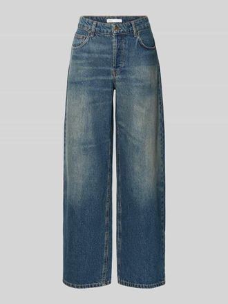 Mango Wide Leg Jeans im 5-Pocket-Design Modell DULCE in Jeansblau, Gr&ouml;&szlig;e 34