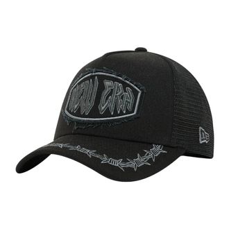 New Era 9Forty Distressed Patch E-Frame - Heren - Petten - Zwart - ONE Size - Polyester - Accessoires