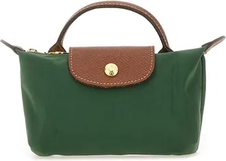 Longchamp Le Pliage Clutch Bag With Handle-Donna