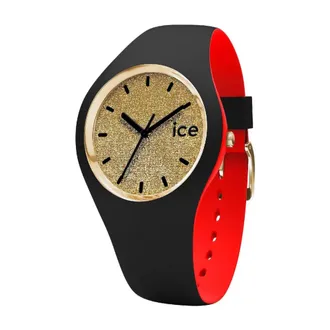 Ice Watch Loulou Gold Glitter - unisex - Ice-Watch - Watches - Black - ONE SIZE - Accessories