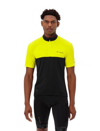 Vaude Radtrikot VAUDE MENS MATERA HZ TRICOT, Herren, Gr. M, gr&uuml;n (bright gr&uuml;n), Obermaterial: 100% Polyester, ohne Ausschnitt, normaler Saum, Trikots Radtri