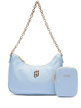 Liu Jo Schoudertas met logoplakkaat - Blauw