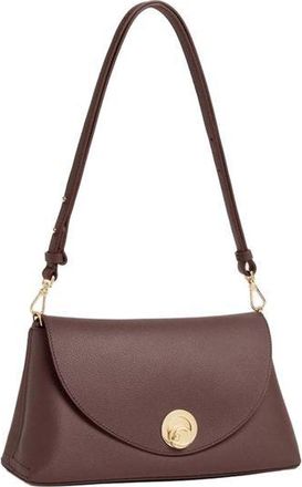 Coccinelle Womens Shoulder Bag Berry-Winter Rose Bovine Leather - Shoulder-Bags Berry/winter