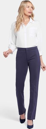 NYDJ Slimme Broek in Ponte Knit | Oxford Marineblauw