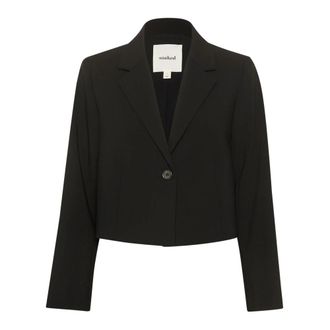 Soaked In Luxury SLCorinne Blazer Corto - - Jackets - Donna - Nero - L