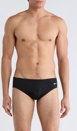 Nike Logo Swim Briefs in Black at Nordstrom Rack, Size 34