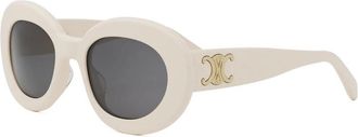 Celine Cl 40312U Triomphe Zonnebril - unisex - Zonnebrillen - Wit - ONE Size - Accessoires