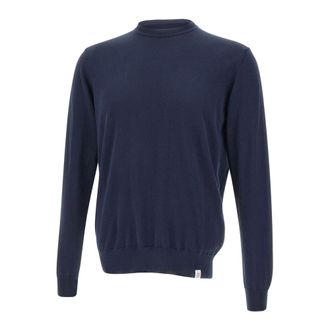 Peuterey Round-neck Knitwear, male, Blue, Size: 3XL Dodos Sweater