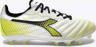 Diadora Brasil Elite GR LT LP12 101.179599-C5702 Men White Soccer Cleats RHS4205