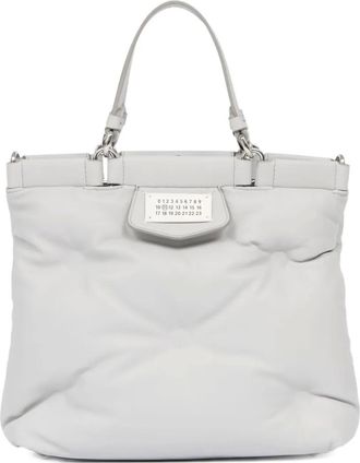 Maison Margiela Borsa tote Glam Slam piccola - Grigio