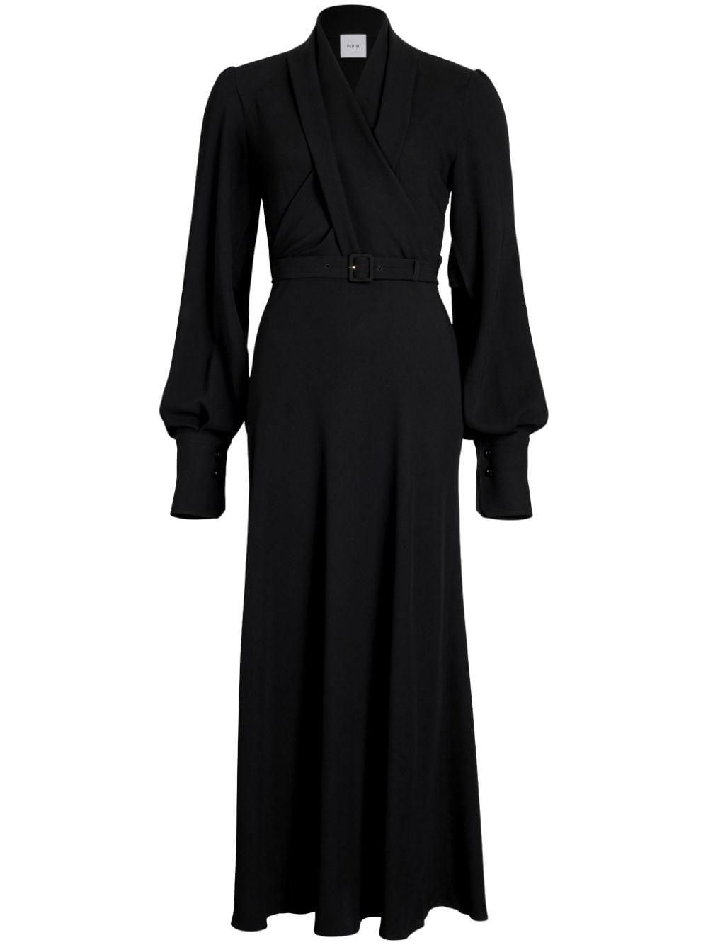 Patou Femme, Robes, Noir, Taille: 40 FR Robe Noire à Col