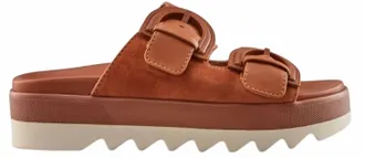Cougar Womens Pepa Sandal In Cognac