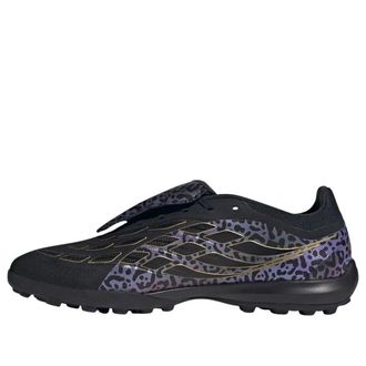 adidas Predator League Fold-Over Tongue Turf Soccer Kaka Black Gold Metallic KI5869