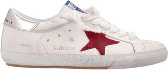 Golden Goose White Superstar Sneakers