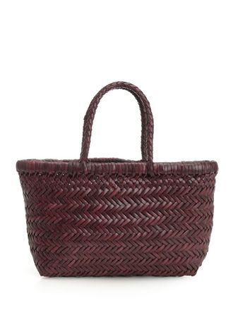 Dragon Diffusion Mini Flat Gora Handbags Bordeaux