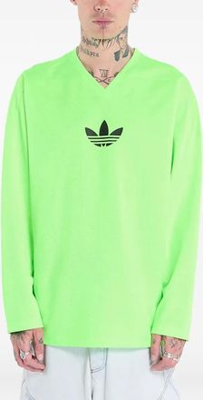 adidas Adicolor mesh T-shirt - men - Recycled Polyester - S - Green