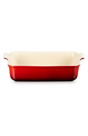 LE CREUSET Heritage Stoneware Deep Lasagna Dish in Cerise at Nordstrom