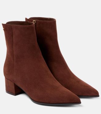 Gianvito Rossi Stivaletti Lyell 45 in suede