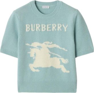 Burberry EKD short-sleeve sweater - Blue
