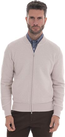 Gran Sasso Giubbino in lana Panna Gran Sasso Uomo