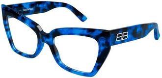 Balenciaga Eyeglasses - Dames - Brillen - Blauw - 53 MM - Accessoires