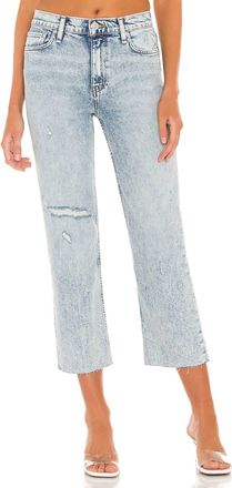 Hudson Remi High Rise Straight Cropped Jean In Two Hearts
