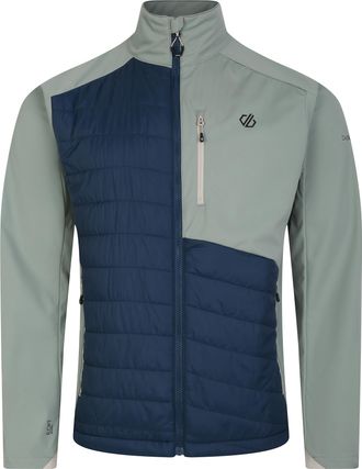 Dare 2B Dare 2B Heren Mountaineer Hybride Jas (Leliebladgroen/Moonlight Denim)