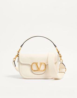 Valentino Garavani Borsa A Spalla Valentino Garavani Alltime In Vitello Granato Donna AVORIO UNI