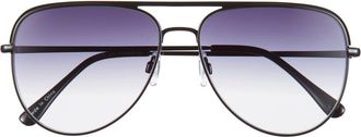 BP. Gradient Aviator Sunglasses in Black at Nordstrom