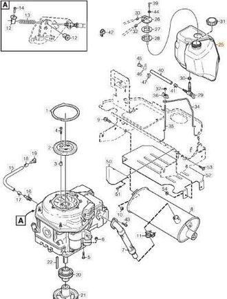 STIGA Sports Tanque De Combustible Original Stiga - 1134-5938-02