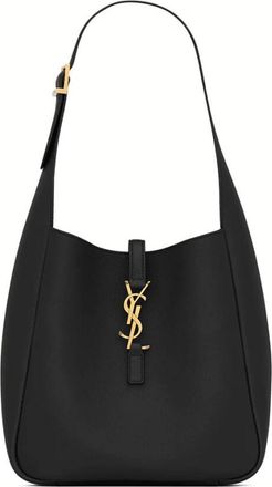 Saint Laurent Le 5 &Agrave; 7 Supple Small Bag - Dames - Schoudertassen - Zwart - ONE Size - Leer - Tassen