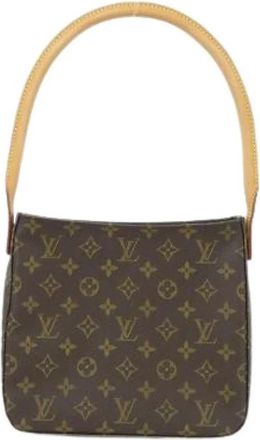 Louis Vuitton Pre-owned Handbags, female, Brown, Size: ONE SIZE Pre-owned Monogram Shoulder Bag