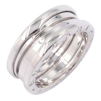 Bulgari Silver White Gold (18K) Band Ring (Pre-Owned)
