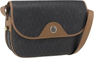 Dior Pre-owned Cross Body Bags, female, Black, Size: ONE SIZE Pre-owned Vintage Shoulder Bag