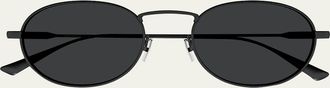 Saint Laurent Mens SL 799 Metal Round Sunglasses