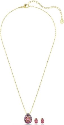 Swarovski Sublima Set - Dames - Kettingen - Roze - ONE Size - Accessoires