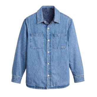 Levi's Herenoverhemd van geribbeld kord met Bryant-patroon (Denim)
