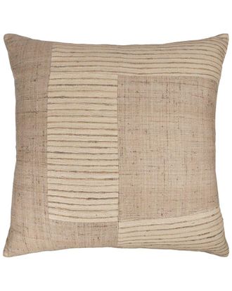 LR Home Hand-Woven Throw Pillow 24 x 24