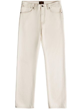 Tod's five-pocket regular jeans - men - Cotton - S - Neutrals