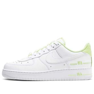 Nike Air Force 1 07 LV8 Double Air Pack - White Barely Volt CJ1379-101